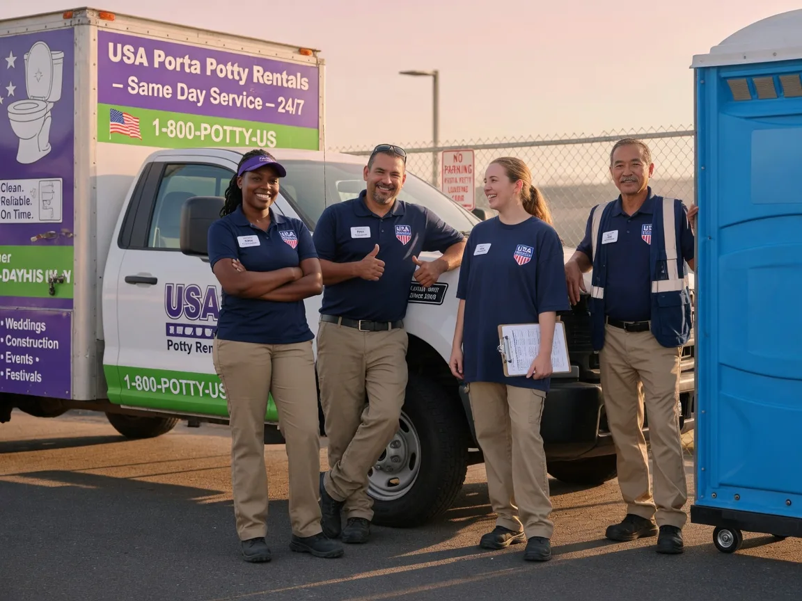 Porta Potty Rental company in Fittstown, OK